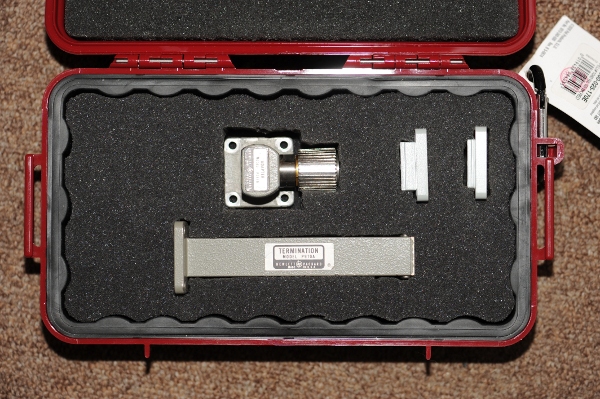 Low cost Ku-band waveguide calibration kit