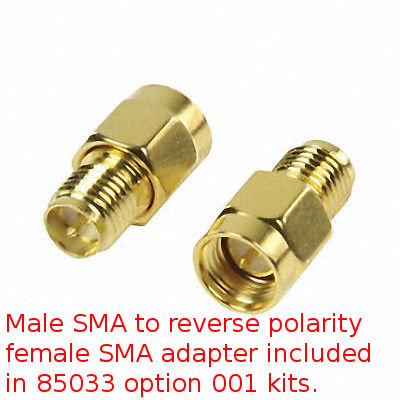 Male SMA to female RP. SMA adapter