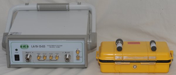 LA Techniques with Kirkby Microwave calibration kit.
